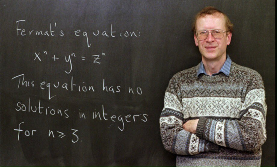 Happy Birthday to Sir Andrew Wiles, mathematician credited with proving Fermat\s Last Theorem. 