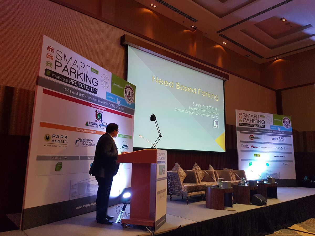 conferencediva's tweet photo. #ACMSPQ Need based parking in Qatar Sumanta Ghosh Qatar Design Consortium https://t.co/iTezHjXQtr