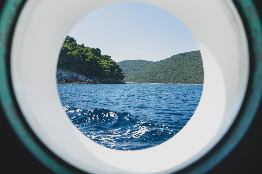 Not a bad view out this window this morning 😌👌 #sailcroatia