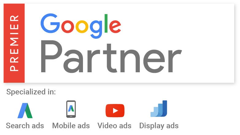 Video advertising specialization has been added to our Google Partner profile! We now have 4 out of 5 adwords specializations!