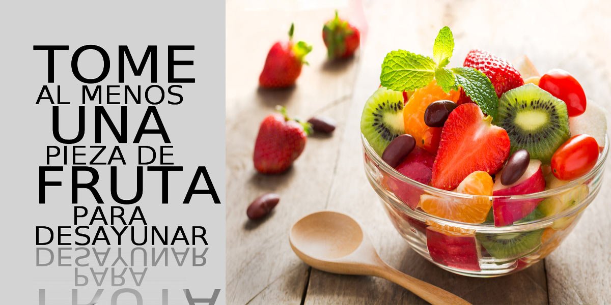 Menuterraneo_Es's tweet photo. Hábitos Saludables: Tome al día, al menos, una pieza de fruta para desayunar. #GoHealty https://t.co/BVf6qCKocZ
