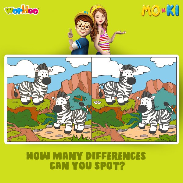 WorldooIndia's tweet photo. This is a tricky one! But, Mo N Ki shall give your little one a hint. There are 4 of them. https://t.co/GpvBWSQ6fv