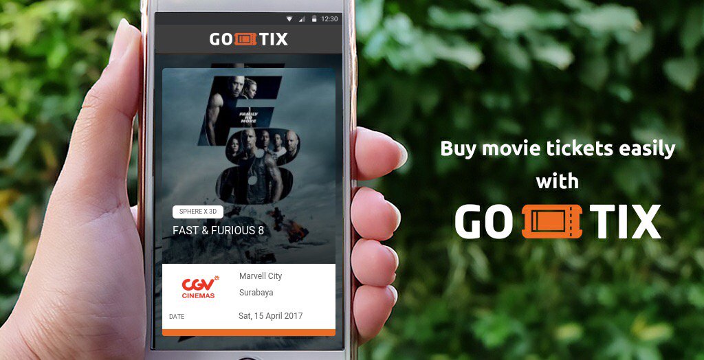 I just bought FAST &amp; FURIOUS 8 through GO-TIX powered by GO-JEK App. go-tix.co.id/socmed/movie/2…. go-tix.co.id/socmed/movie/2…