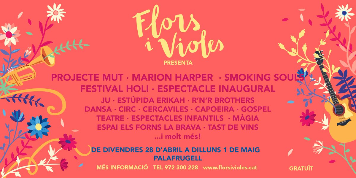 FLORS I VIOLES 2017 a #Palafrugell! Sigues tu el que ho expliqui! #florsivioles2017 #TurismePalafrugell #labravabeer #territorilabrava