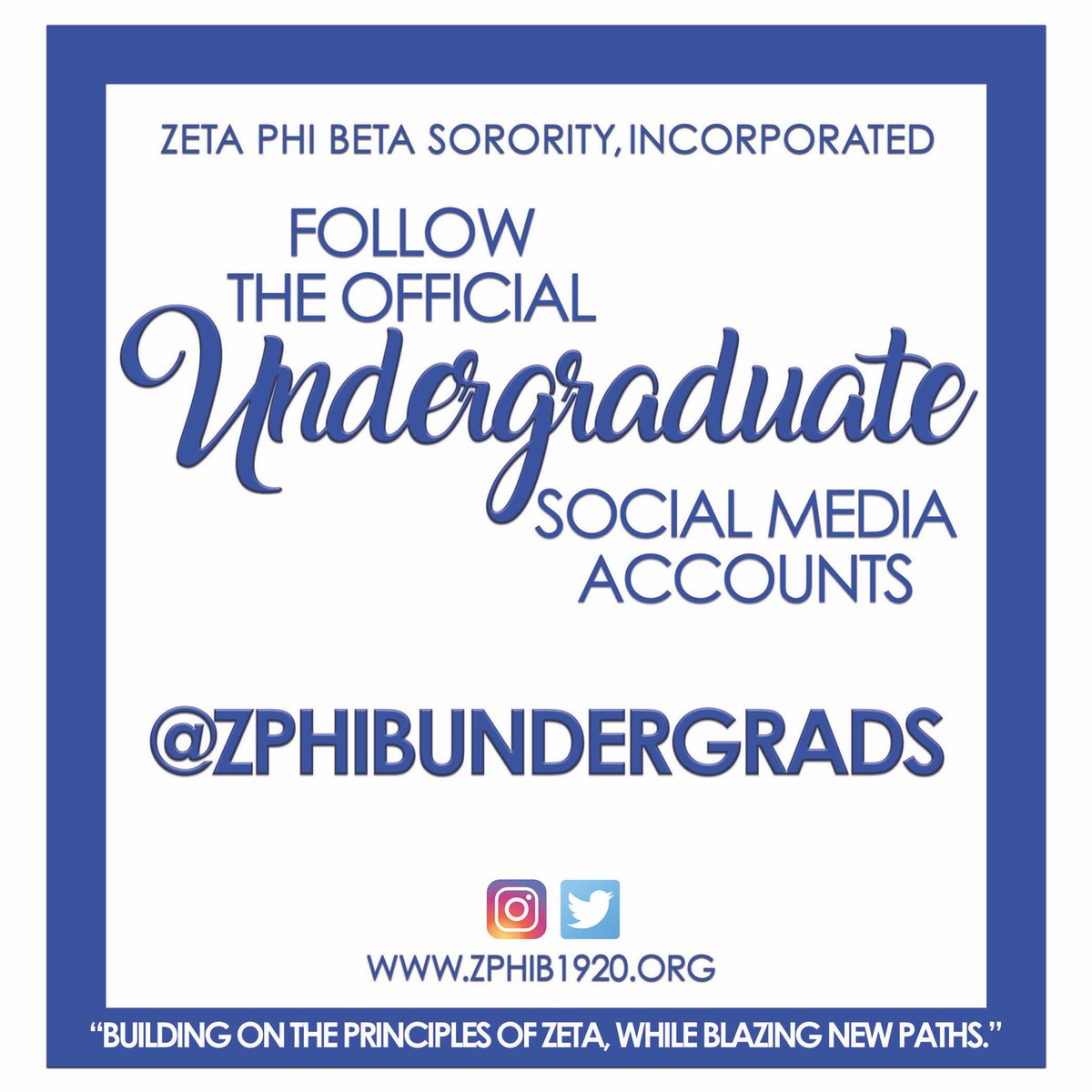 ΖΦΒ Undergraduates tweet media