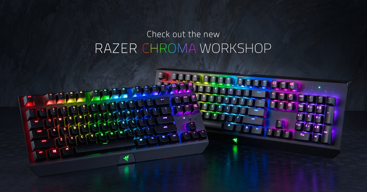 R Λ Z Ξ R on Twitter: "Explore the Razer Chroma Workshop and discover integrations, profiles, and applications to light up your setup: https://t.co/NOi89LDVTP" / Twitter