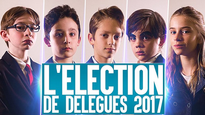 Spi0n's tweet photo. Des enfants parodient à la perfection la campagne présidentielle - https://t.co/Wtn4K6JuMs https://t.co/v8WnMVdG1w