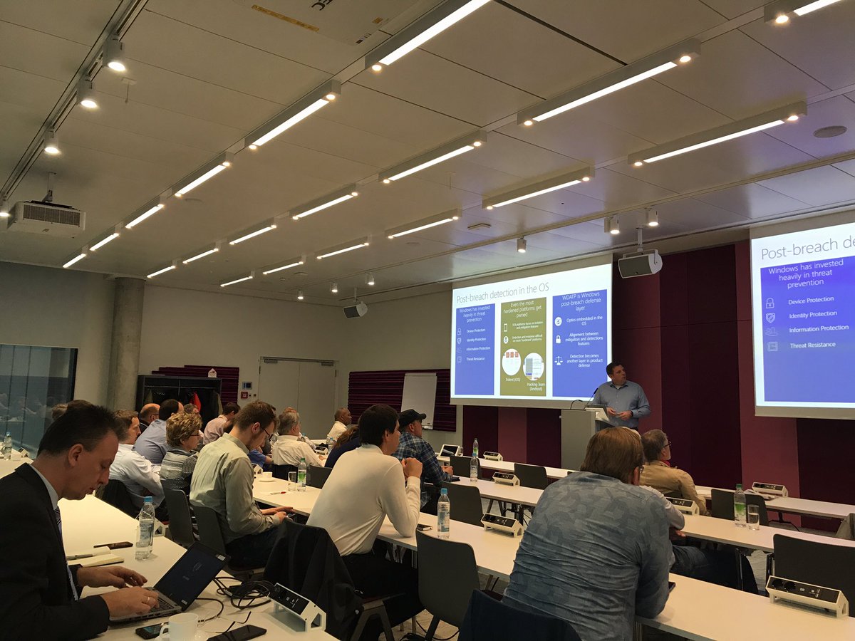 milad_aslaner's tweet photo. #StopCyber mit @MicrosoftDE - Vorteile von #WindowsDefenderATP. https://t.co/ynMkhbNQOT
