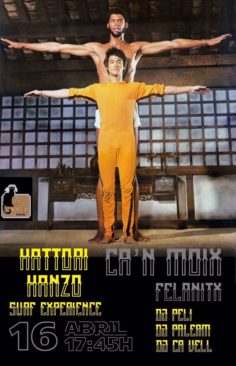 Los <a href="/HattoriHSurfExp/">HattoriHanzoSurfExp.</a> despiden la setmana santa este domingo con un concierto en #CanMoix de Felanitx (17.45h) + DJS Peli, Palerm y Ca Vell.