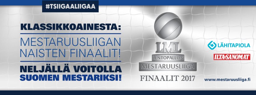 Naisten kolmannen finaalin ilta Hämeenlinnassa. Klo 18 <a href="/HPKnaiset/">HPK-naiset</a> ja <a href="/LPViesti/">LP Viesti</a> Elenia Areenalla, TV2:ssa ja @yleareena