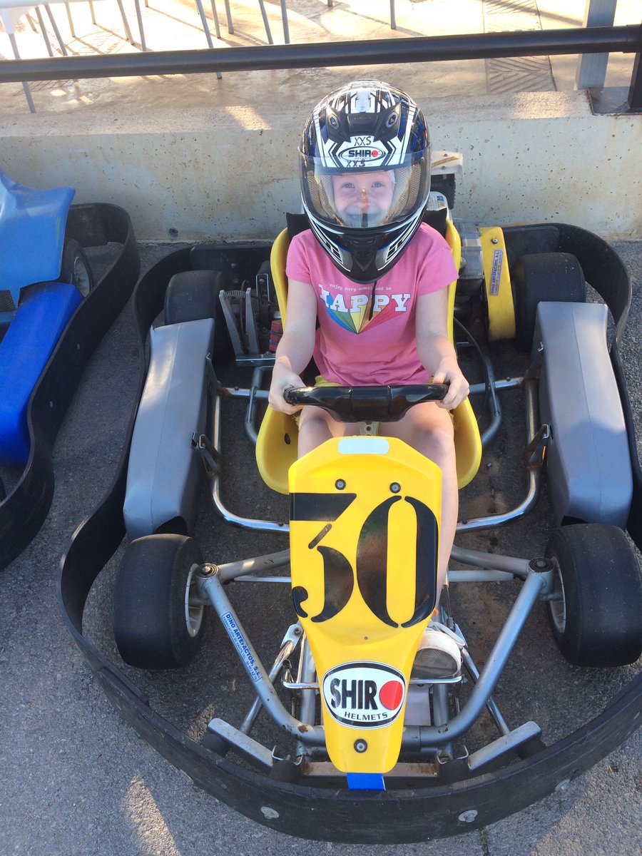 Great fun <a href="/GoKartsMarMenor/">Go Karts Mar Menor</a> with little Swann&amp; @xobrookemeganxo