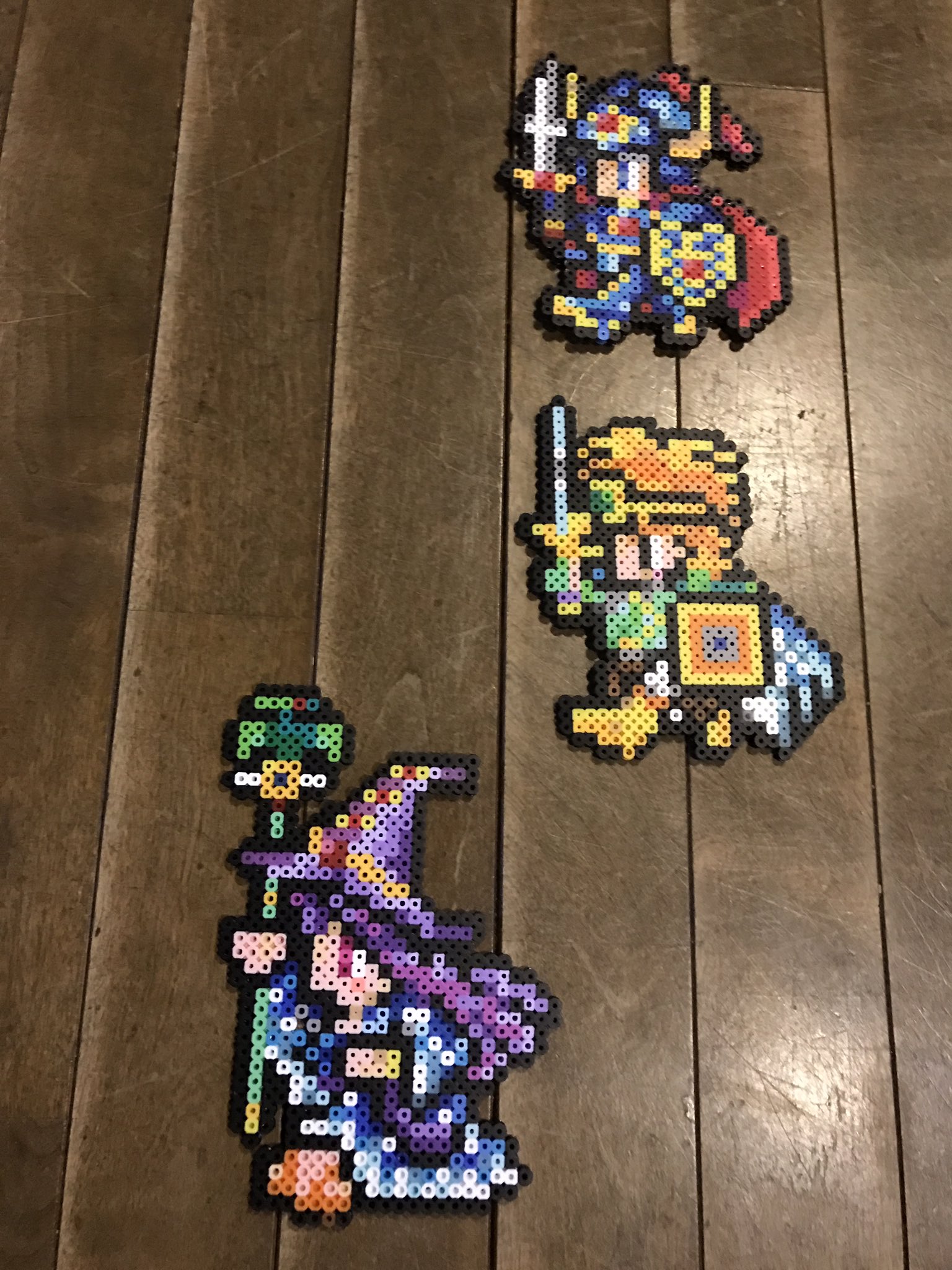 O Xrhsths 島袋 カナイ Sto Twitter ハーゴンを倒せ 最強装備のアレン コナン セリア ちょっとｆｆ風味 アイロンビーズ ドラクエ2 最強装備