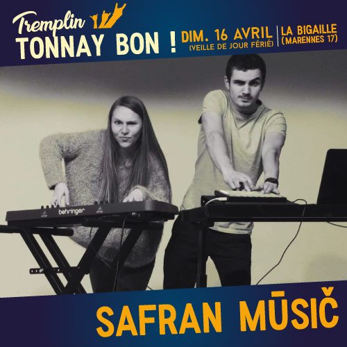 tonnaybonfest's tweet photo. Les 4 lauréats au 2e #Tremplin #TonnayBon sont @SafranmusicOff, @AMONROX, #Karmapolis, #ElephantEtCentipede !
Soutenez la scène locale ! https://t.co/batWkhKGIJ