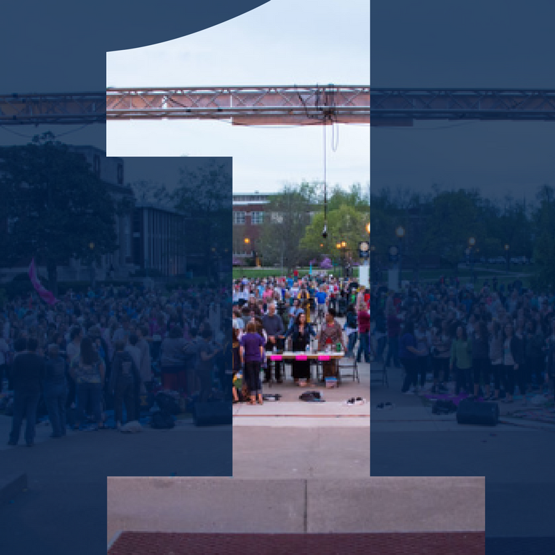 murraystateuniv's tweet photo. 1 day left until Sigma Alpha Iota's All Campus Sing! Pre-show starts at 3PM in the quad! #MurrayStateACS https://t.co/s8JTfLyEme