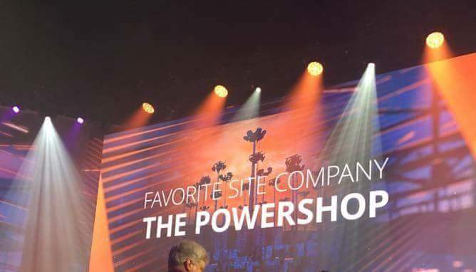 We hebben de award gewonnen voor Favorite sitecompany bij Dutch Live Entertainment production awards!