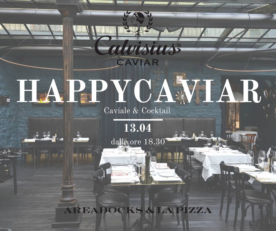 CalvisiusCaviar's tweet photo. Mancano pochi giorni all'#aperitivo più IN di #Brescia!
Giovedì 13 aprile vi aspettiamo per l' #HappyCaviar all'#Areadocks! https://t.co/GjyzNa1McM