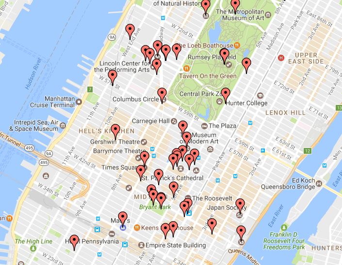 NYCCheapish's tweet photo. We're up to 100! The goal is 365 free things to do in NYC. See the list and map of what we have so far. https://t.co/FwBR0dqW6Z https://t.co/IknftSW2HR