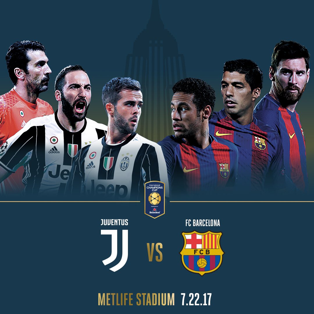 MetLifeStadium's tweet photo. RT/Follow 2 win a signed @FCBarcelona jersey! Catch Barça face @juventusfcen here on 7.22! #MetLifeMemories
RULES:https://t.co/gyan5QKyue https://t.co/AG1l0wZP2x