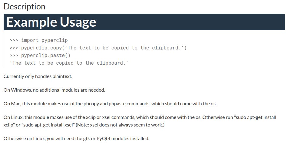 Roberto_Lineros's tweet photo. #pyperclip is a very useful tool in #python to copy to / paste from clipboard 😎

https://t.co/zY5BS3cQ09 https://t.co/UOEMtSGHsN