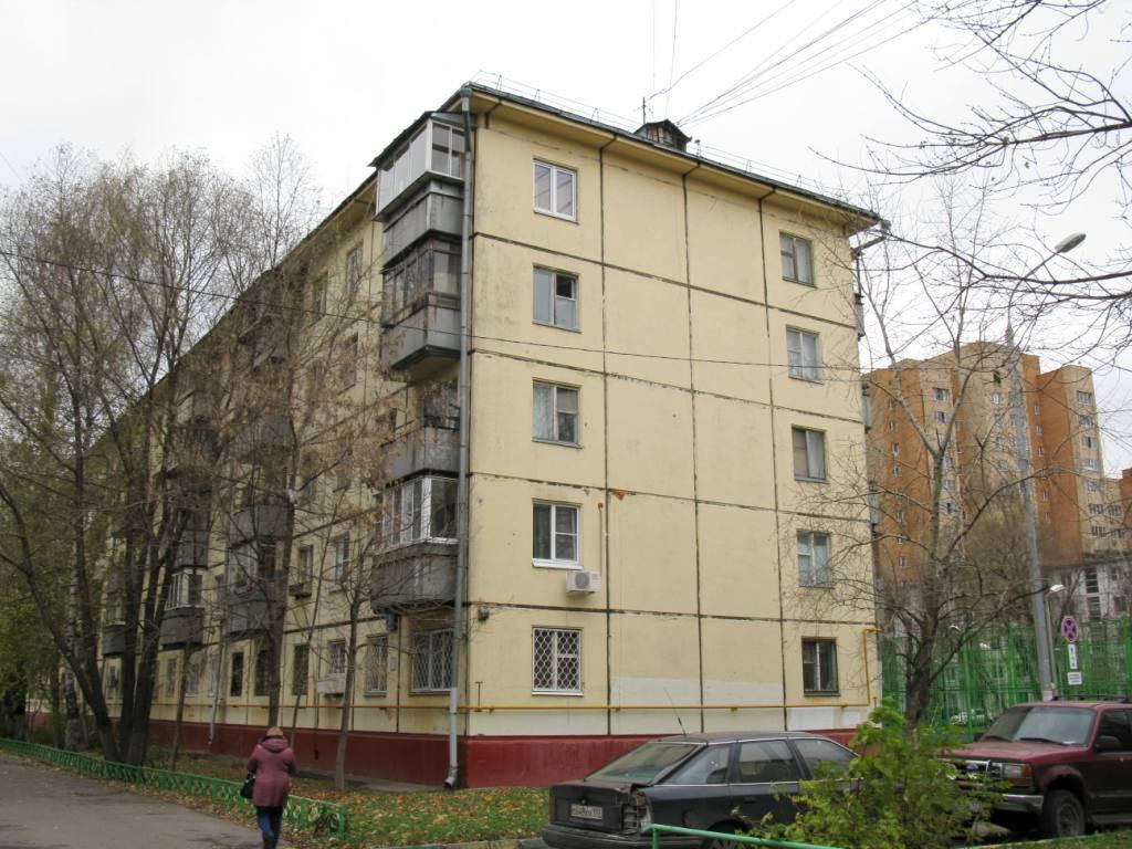 панельная хрущевка 5 этажей