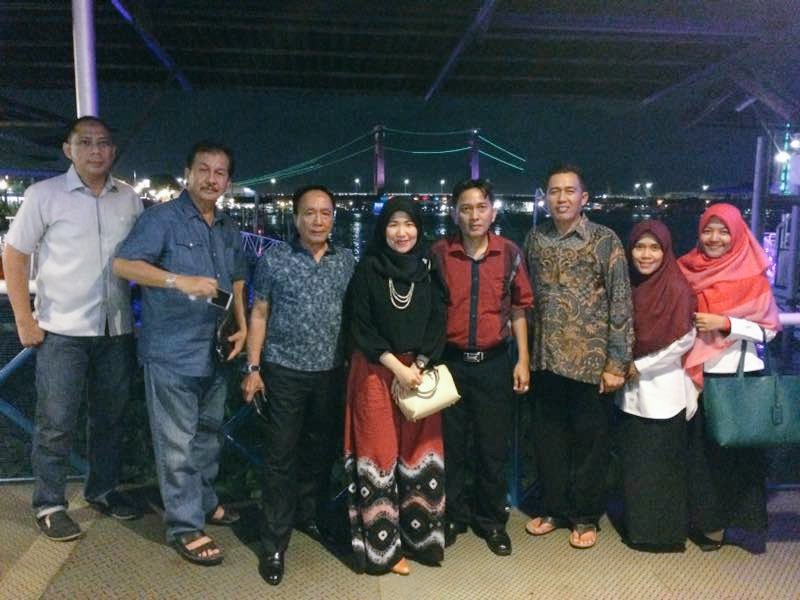 Makan malam bersama Pengurus PMI Pusat Jakarta didampingi dgn Pengurus PMI Provinsi Sumsel &amp; Kota Palembang