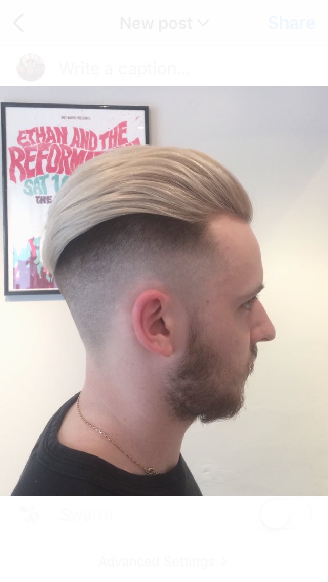 Skin fade, undercut from today!
