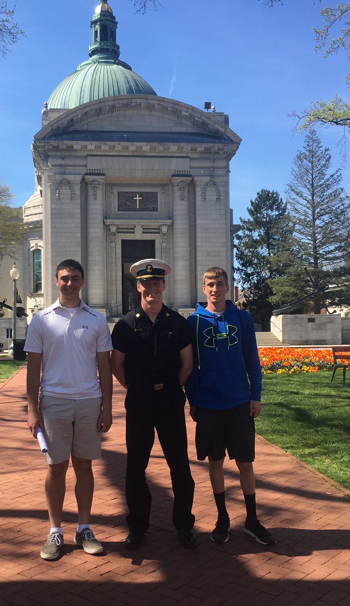 amycargiulo's tweet photo. Amazing day for a tour with a hometown boy! #gonavy #futuremid? https://t.co/vFsa9lctdI