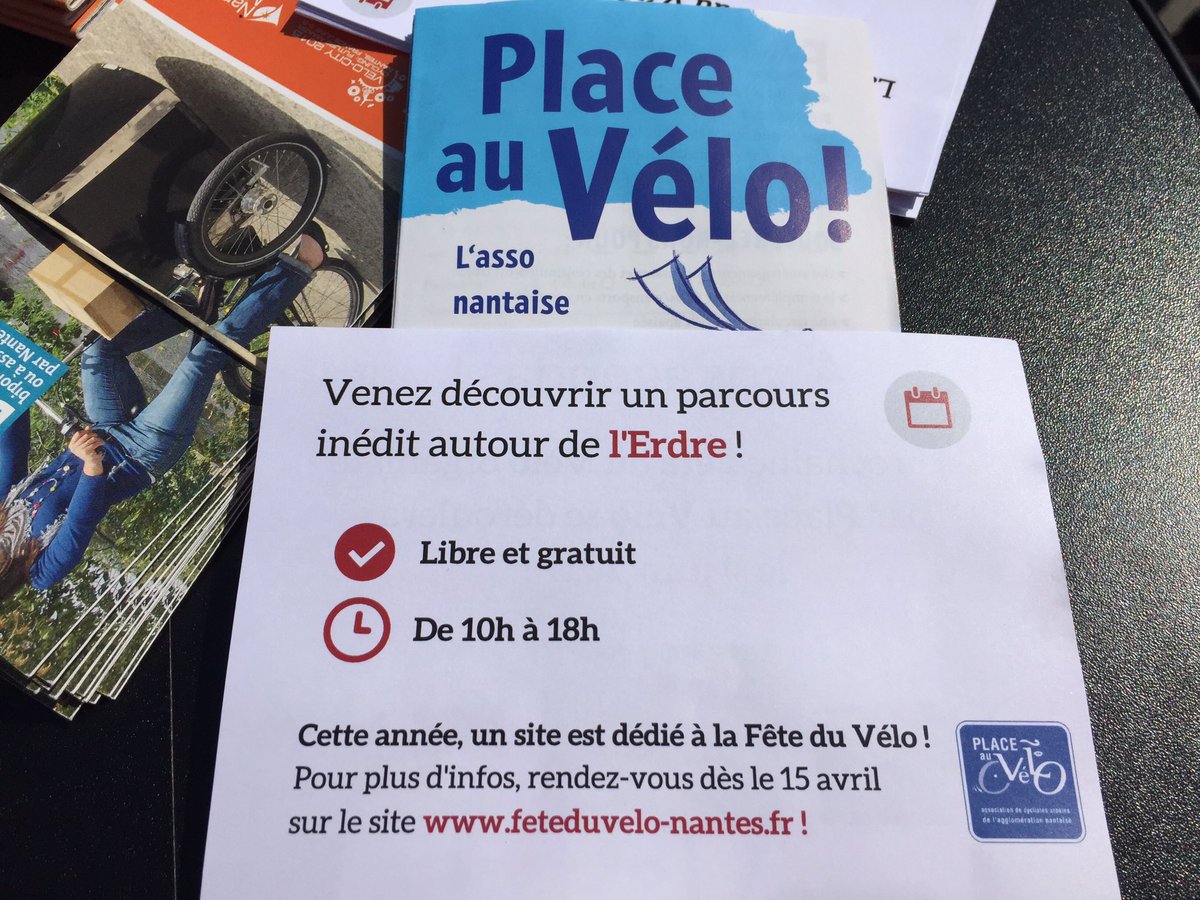 Place au vélo Nantes Métropole tweet media