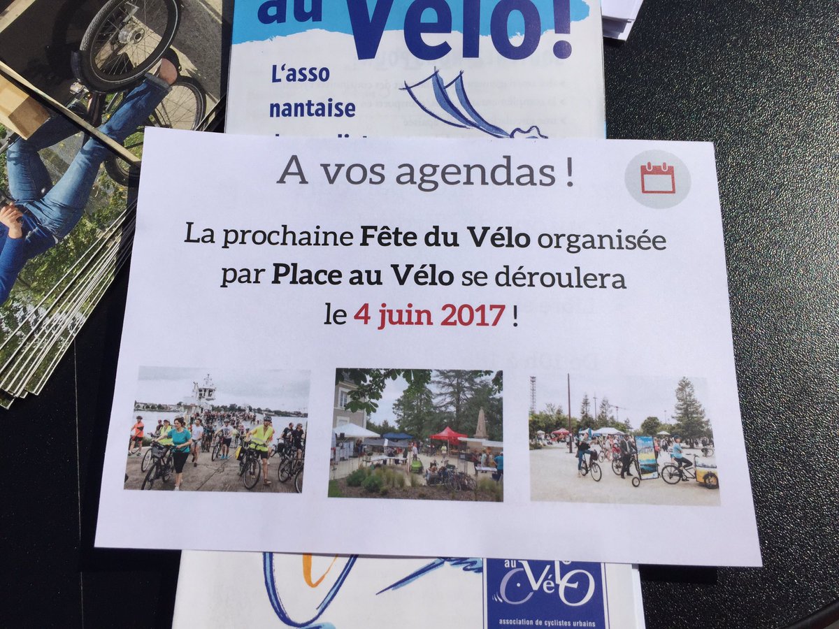 Place au vélo Nantes Métropole tweet media