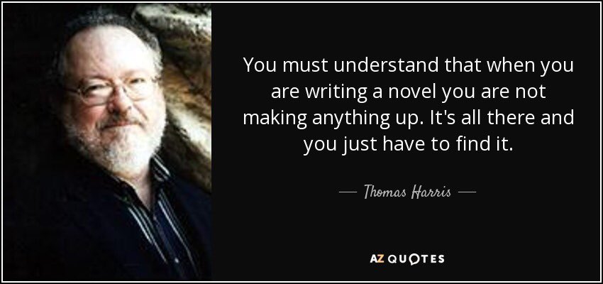 Happy birthday to Thomas Harris!  