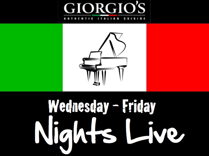 GiorgioItalian's tweet photo. We have live music tomorrow, Wednesday 12th April and Good Friday, 14th April: https://t.co/i64Gms2s4p #Chesterfield #LiveMusic #Italian https://t.co/iavRoqQ82B