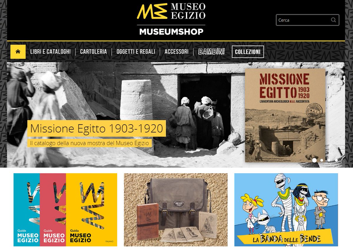 Da oggi il nostro Museum Shop è anche online! Scoprite i gadget, i libri e i cataloghi!  
shop.museoegizio.it
<a href="/paninieditore/">Panini Editore</a>