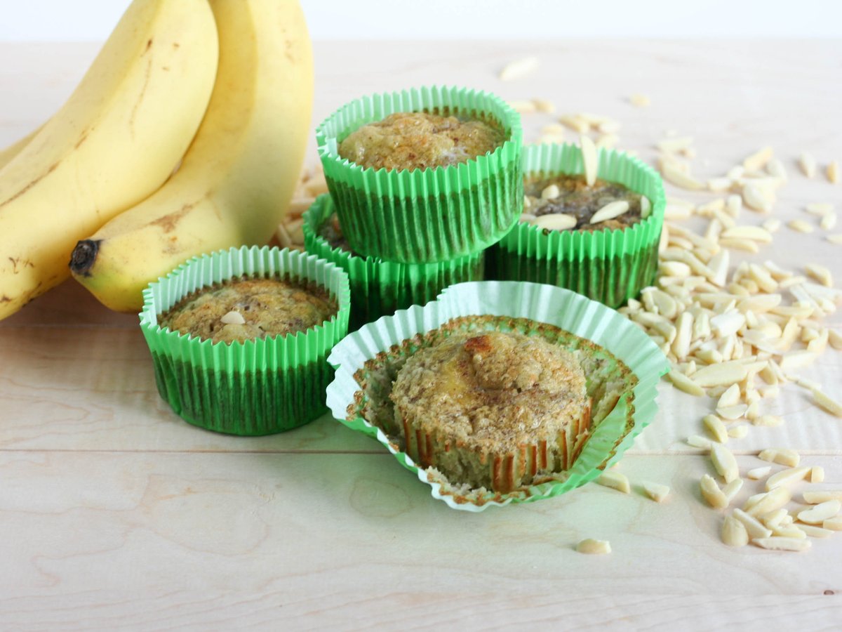 Slimmables's tweet image. Banana Egg Muffins