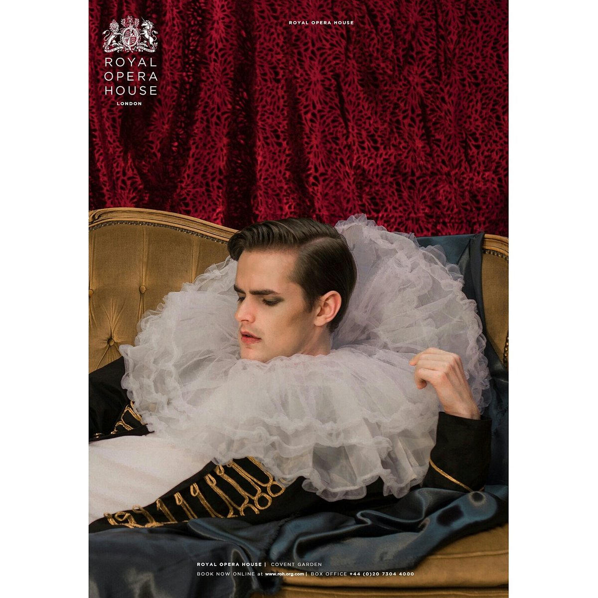 Royal Opera House campaign shots #model #roh #royaloperahouse