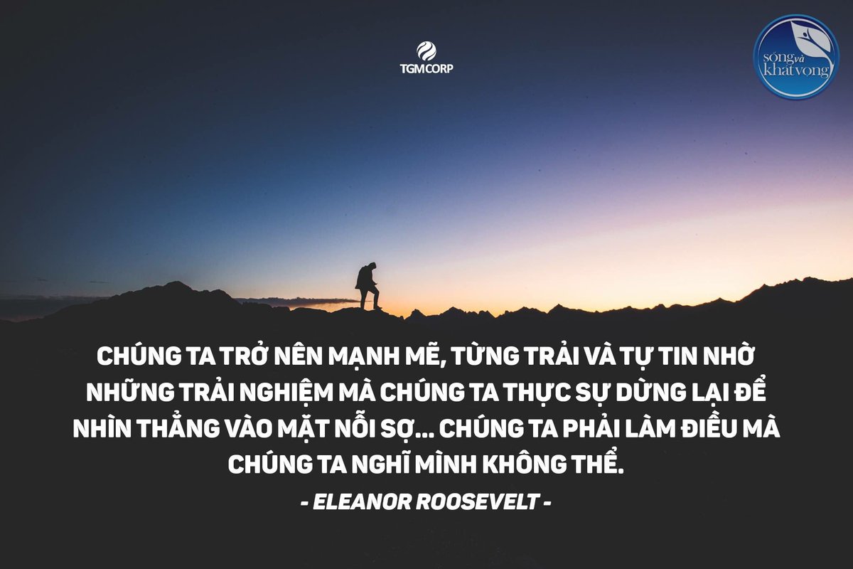 Mỗi ngày hãy thực hiện tối thiểu 02 việc mà trong đầu bạn có tư tưởng chần chừ, e ngại!