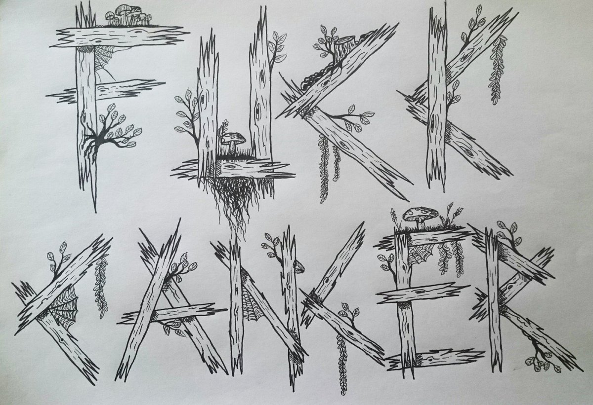 creativeashell's tweet photo. Spending my one week at home to draw and relax, and I ended up with this. #FuckCancer https://t.co/HrtpPL0ZIk