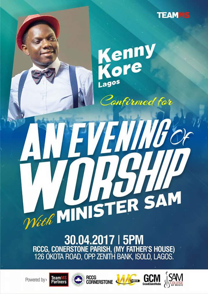 samcityplus's tweet photo. Anticipate @Minister_Sam  @heavenfavourite @kennykore @RemiMartins15  @GospelXperience @samcityplus @ChurchEventsNG https://t.co/c68cIGak6o