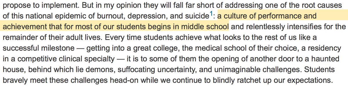A brave, reflective piece on med student suicide by Dr. Muller <a href="/IcahnMountSinai/">Icahn School of Medicine at Mount Sinai</a> <a href="/NEJM/">NEJM</a>. Attached image text is so TRUE.