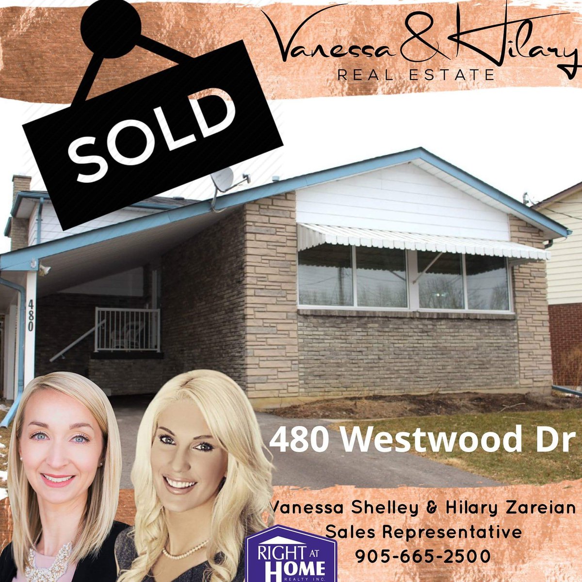WhosWhoRealty's tweet photo. Another SOLD by #teamvanessaandhilary. #durhamregion #realestate #sold #oshawa #whitby #clarington #backsplit https://t.co/GqYaUTymx9