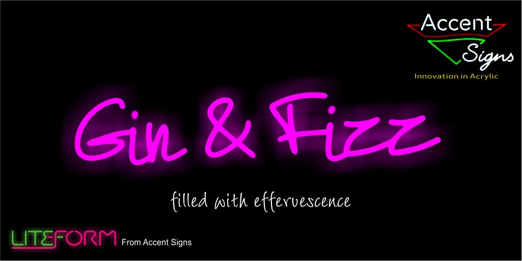 accent_signs's tweet image. filled with effervescence

#signmaking #liteform