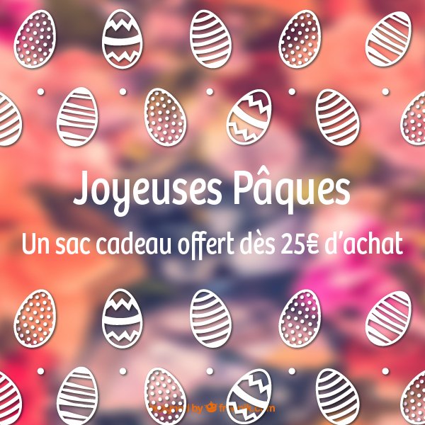 #Promo : un sac cadeau offert dès 25€ d'achat sur maskingtape.fr ! #maskingtape #easter #Paques2017