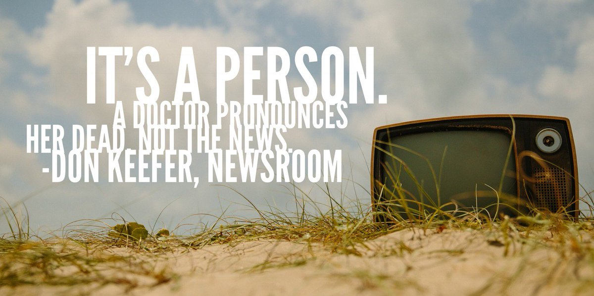 rebeccavoy's tweet photo. #Newsroom #AaronSorkin #DonKeefer @windandthestars https://t.co/KaI3fEyXMc