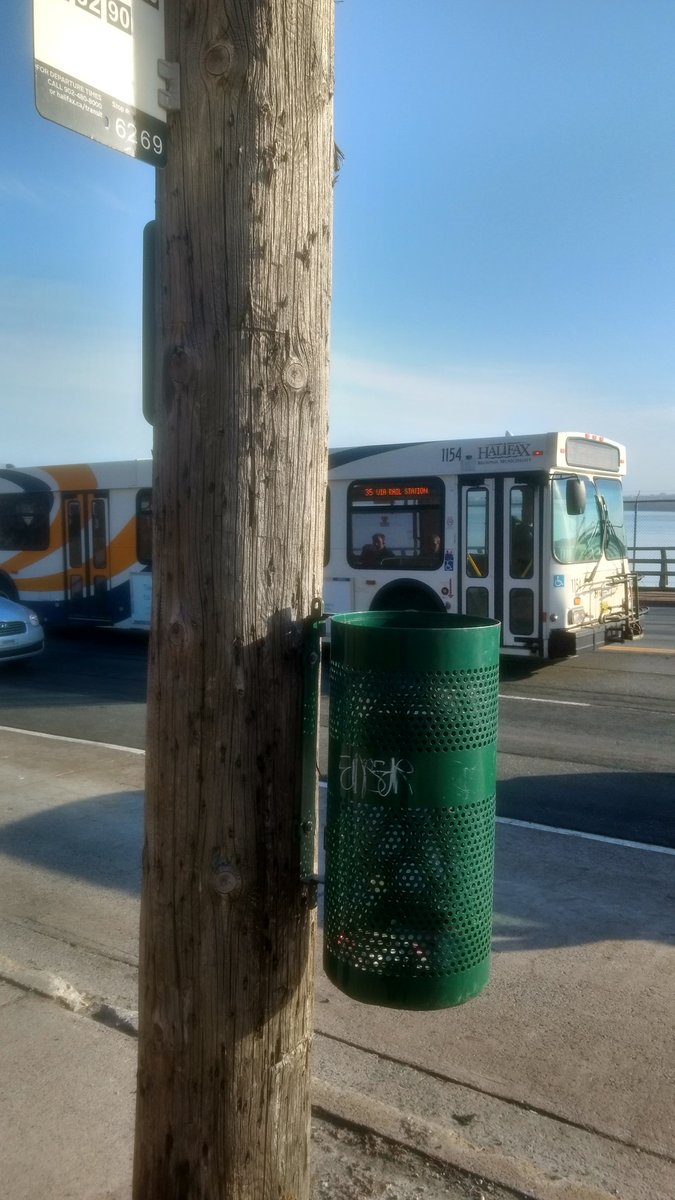 MattBoudreau89's tweet photo. @hfxtransit @hfxgov Remind me why the 35 can't stop at bayview? The bus stops 5 feet away in hwy traffic every morning. We need express too. https://t.co/eL1NRDhu2i