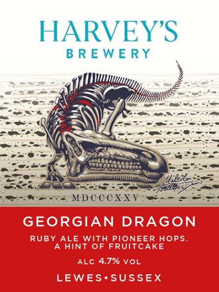 TheAlmaArms's tweet photo. April Seasonal #Ale: Georgian Dragon. @Harveys1790 Pop by and give it a try! 🍺  #Uckfield #AlmaArms #HarveysAle #Pub https://t.co/MzXUH7FPft