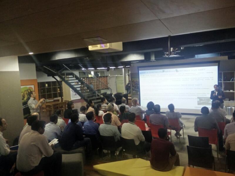 First step towards enabling Innovation and Excellence mindset#sggsc CI Deep Dive Day