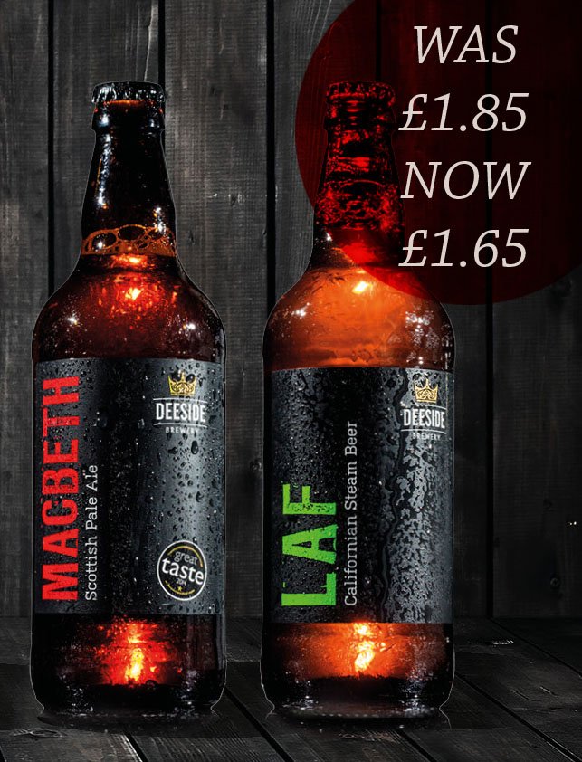 DeesideBrewery's tweet photo. Easter weekend is just around the corner and @Tesco has some EGGcellent deals in store (sorry, we couldn't resist) 🍻🐣#DeesideBrewery https://t.co/hQchELBE2v