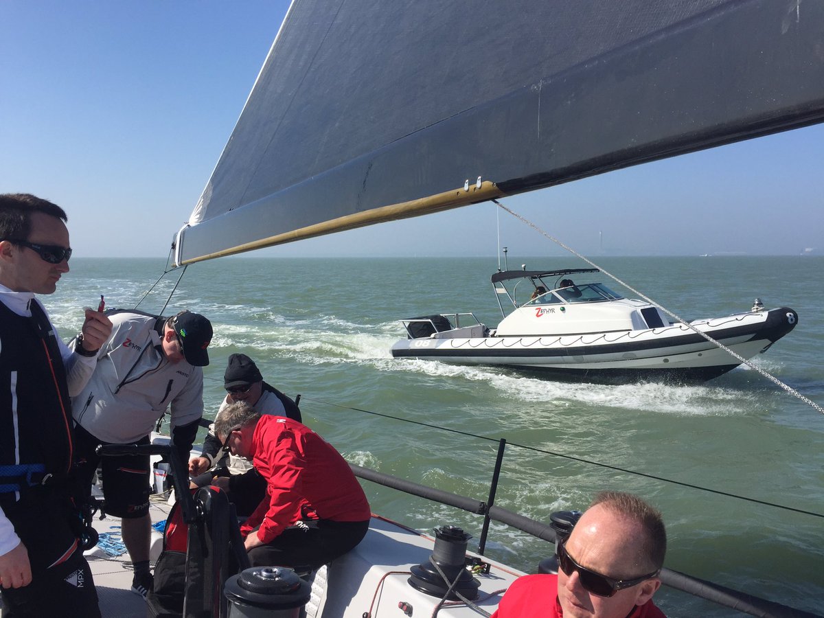 RaceYacht's tweet photo. After a great weekend out testing and training on the @Fast40Class Zephyr the prep starts for the @RORCRacing Easter regatta.#fast40 #gp42 https://t.co/QPthIkjzb8