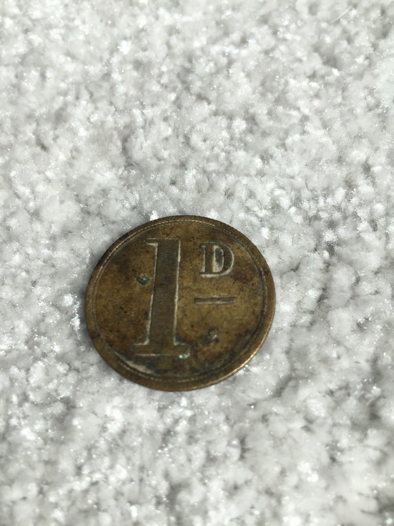 PearceandPlenty's tweet photo. We have recently acquired a stunning British Tea Table Co 1d trading token to add to our growing collection. Thanks to @SiPetanque68 #London https://t.co/FNDsqCen4N