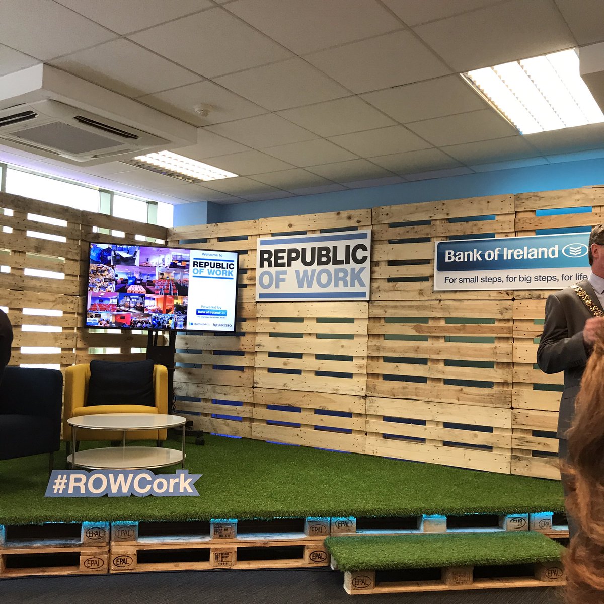 👀 I'm loving the branding here Boi !  <a href="/republicofwork/">Republic of Work | Coworking & Innovation Space</a> launch 🚀 #BOIstartups