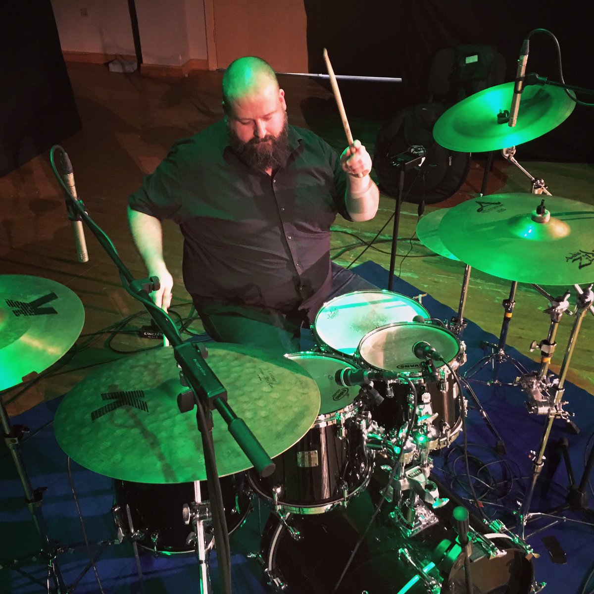 Loving the sounds... @ Klaipeda, Lithuania instagram.com/p/BSqXJp8A-uZ/ @zildjianuk <a href="/ZildjianCompany/">Zildjian Company🌕</a> <a href="/YamahaDrums/">Yamaha Drums</a>EU <a href="/YamahaUK/">Yamaha Music UK</a> @YamahaDrums